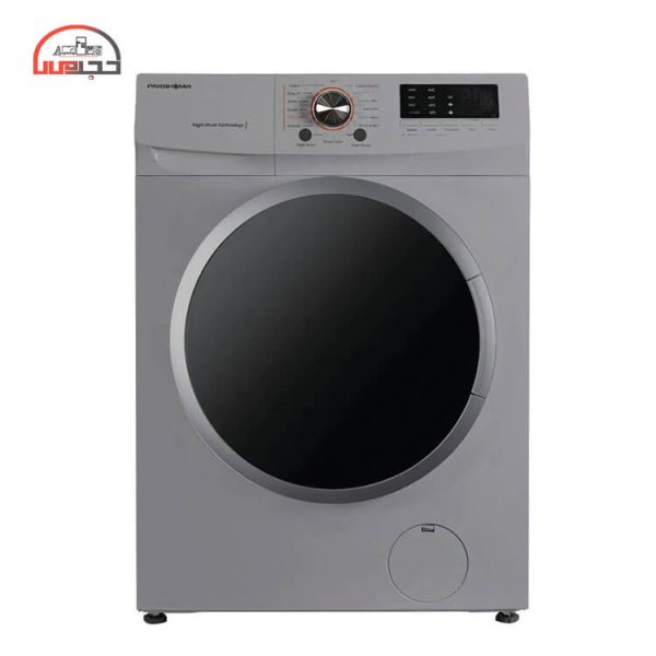 ماشین لباسشویی پاکشوما مدل UWF 20700 WT ظرفیت 7 کیلوگرم رنگ نقره ای